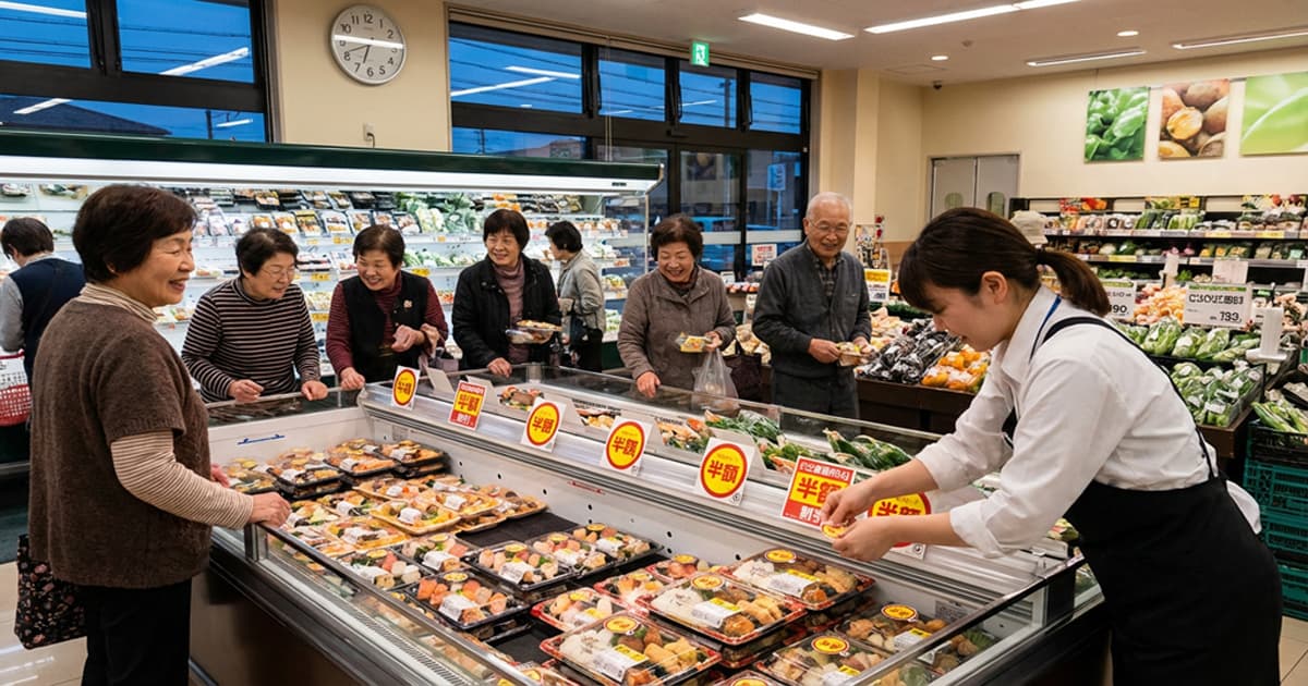 賢く家計を支える小さな幸せ。スーパーの値引きシールを狙うならこの時間帯